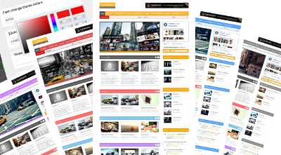 Online Newspaper / Magazine / Blog Design Software System