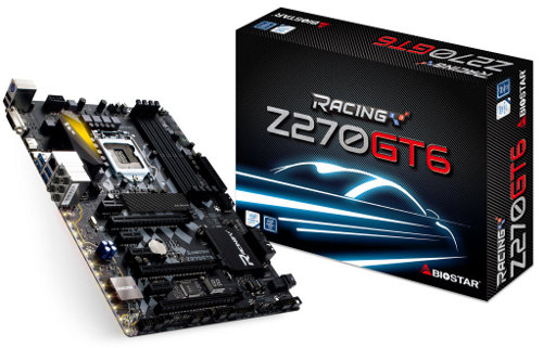 Biostar Racing Z270GT6 7th Gen DDR4 LED Fan Motherboard