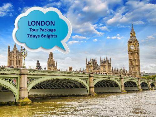 London UK Tour Package 7 Days 6 Nights 3 Star Hotel