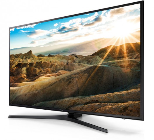 Samsung KU6000 55" 4K UHD Resolution Wi-Fi Flat Smart TV