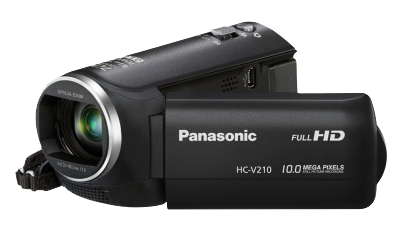 Panasonic HC-V210 HD Lightweight 72x Zoom Camcorder