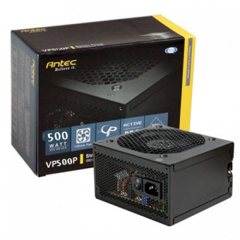 Antec VP500PC EC 500 Watt 85% Efficient Desktop Power Supply