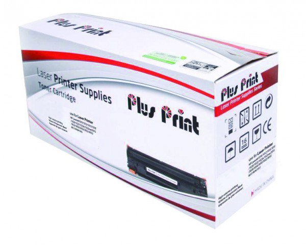 Plus Print 53A Black 3000 Page Yield Printer Toner Cartridge