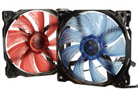 CPU Silent Cooling 12cm Fan X2 Magic Lighting LED