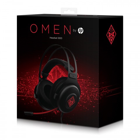 Omen HP X7Z95A Steel Series Wired Gaming Headphone