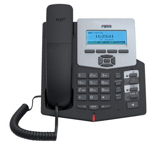 Fanvil C58P Dual-Port 2-Line Entry Level IP Telephone