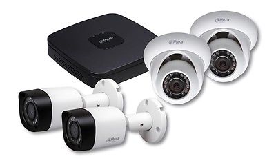 CCTV Package Twinvision TW-HDCVI2018 DVR 4-CH 4-Pcs Camera