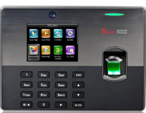 ZKTeco iClock 3000 WiFi Fingerprint Access Control Reader