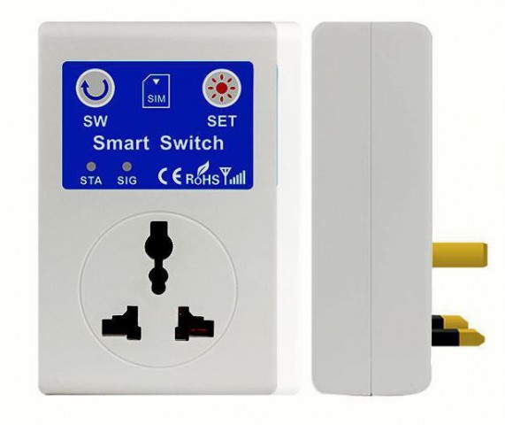 Cellphone GSM Switch Socket with Remote Control