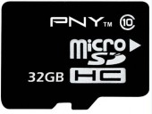 PNY 32 GB MicroSD Class 10 Memory Card