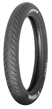 TourIino Arrow Pattern 90/90-17 49P Tubeless Motorbike Tyre