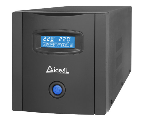 Ideal 7122CW LCD Display 2200VA Capacity Standby UPS