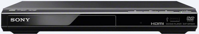 Sony DVP-SR760HP HD Upscaling HDMI DVD Video Player