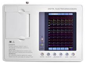 ECG Machine PE-3B Three Channel Real-Time Waveform