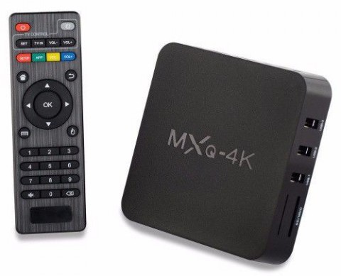 MXQ 4K Android 6.0 Quad Core 1GB RAM Wi-Fi Smart TV Box