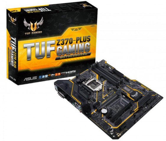 Asus Z370 TUF Plus 8th Gen UEFI DDR4 Gaming Motherboard