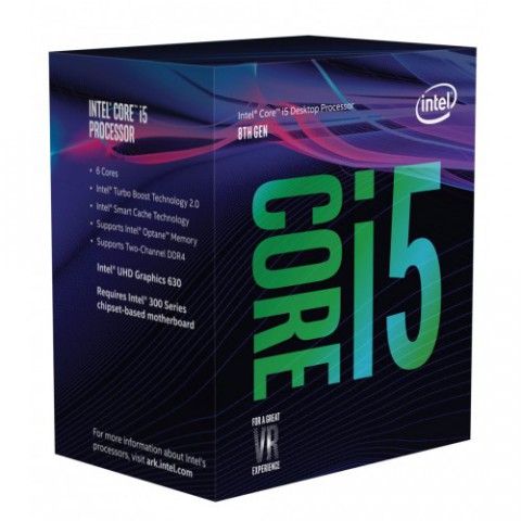Intel Coffee Lake Core i5 8600K 8th Gen 4.3 GHz Processor