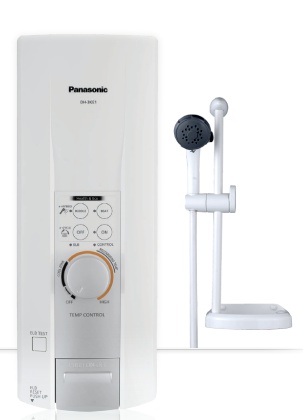 Panasonic DH-3KE1 Home Shower Non-Jet Pump Water Heater