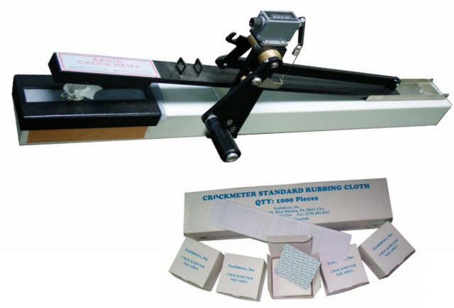 AATCC TM-01 Hand Operated Ramp Crockmeter
