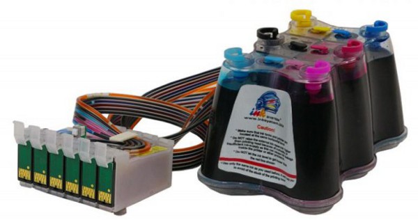 Printer Cartridge Ink Supply System for Epson T60