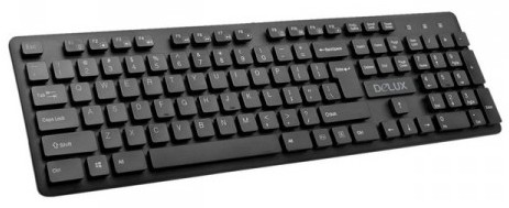 Delux DLK A150U Standard USB Multimedia Computer Keyboard