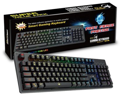 Genius Scorpion K10 RGB LED Backlit Gaming Keyboard