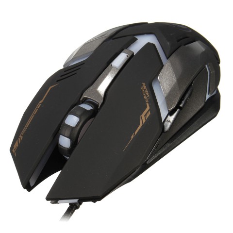 iMice V6 Wired 6 Buttons Cool Lighting Optical Gaming Mouse