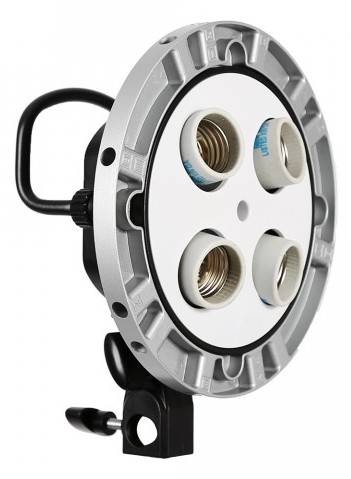 Godox Tl-4 4-In-1 Tricolor Ac Slave Bulb E27 Socket Holder