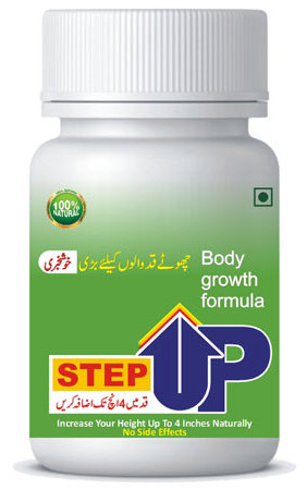 Step Up Height Increasing Herbal Body Growth Formula