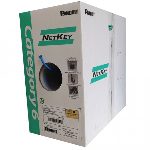Panduit NetKey NUC6C04BU-C 305M UTP CAT-6 LAN Cable
