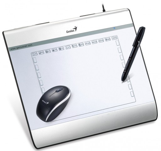Genius MousePen i608X USB 2540 LPI Graphics Drawing Tablet