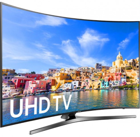 Samsung KU6300 HDR 65" Wi-Fi 4K Ultra HD Curved Television