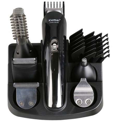 Kemei KM-600 Hair Trimmer 11-in-1 Advanced Shaving System