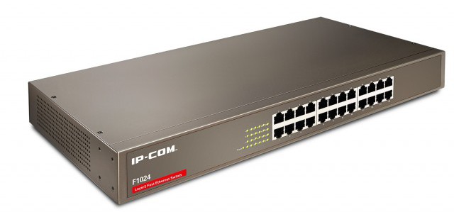 IP-COM F1024 24-Port 10/100 Mbps Unmanaged Network Switch
