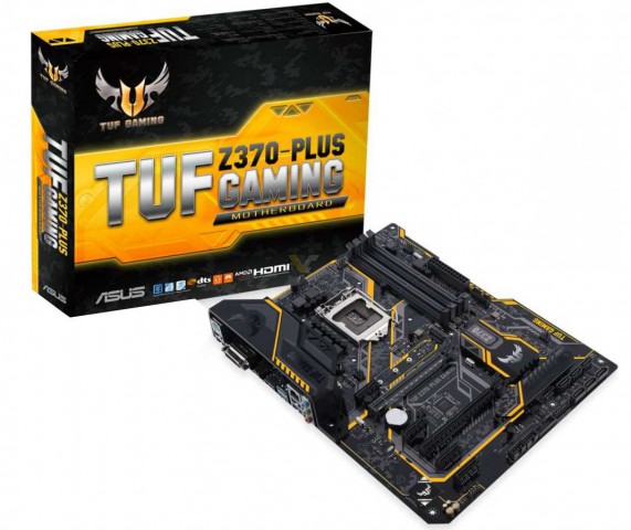 Asus TUF Z370-Plus DDR4 ATX LGA 1151 Gaming Motherboard