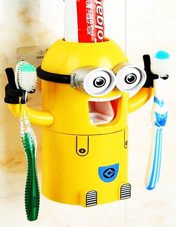Minions Automatic Toothpaste Dispenser Kit
