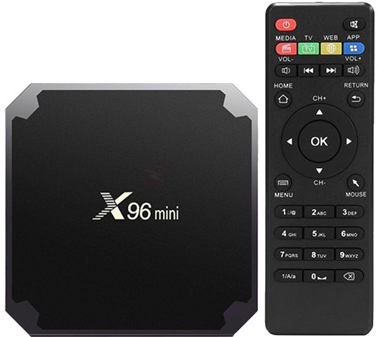 X96 Mini Quad Core 1GB RAM Android 7.1 Smart TV Box