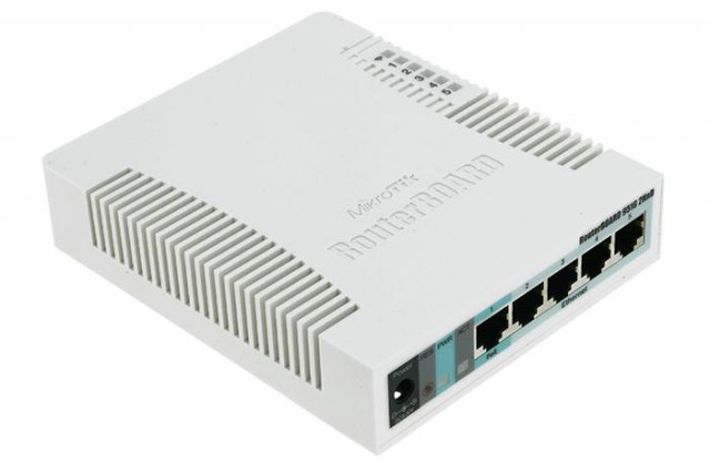 Mikrotik RB951Ui-2HnD 5 Ports 128MB RAM Wi-Fi AP Router