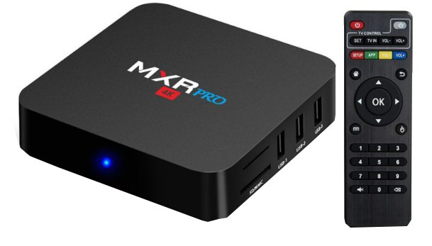 MXR Pro 4K Ultra HD 4GB RAM 32GB ROM Android 4K TV Box