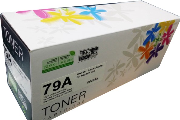 Black 79A Laser Printer Toner Cartridge 2000 Pages Yield
