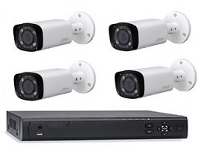 CCTV Package Jovision 4 Channel DVR 4 Pcs Full HD Camera