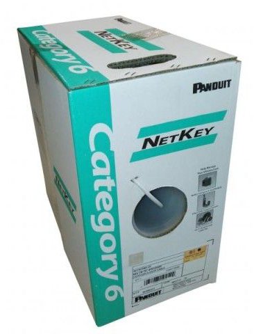 Panduit NetKey NUC6C04BU-C 305M CAT-6 Network Cable