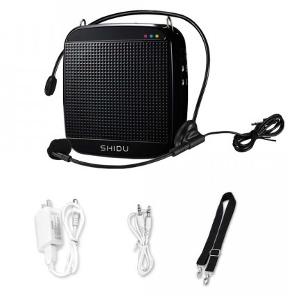 SHIDU S512 Rechargeable Portable Wireless Voice Amplifier