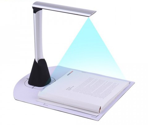 Document and Passport Scanner 5MP High Quality LED Light