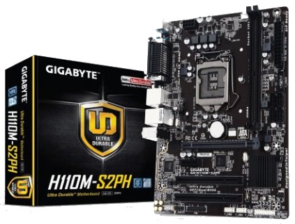 Gigabyte GA-H110M S2PH DDR4 7th / 6th Gen PC Motherboard