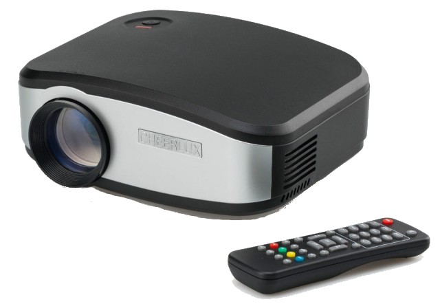 Cheerlux C6 1200 Lumens Multimedia Mini Video Projector