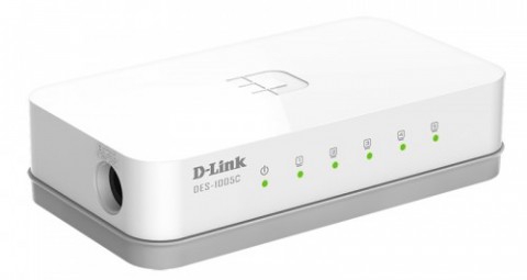 D-Link DES-1005E 5-Port 10/100 Desktop Switch