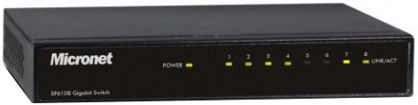 Micronet SP6108 8-Port Gigabit Ethernet Network Switch
