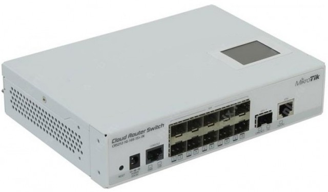 Mikrotik CRS212-1G-10S-1S+IN Cloud Router Gigabit Switch