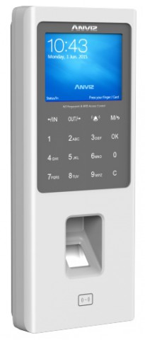 Anviz W2 Biometric Time Attendance Access Control System